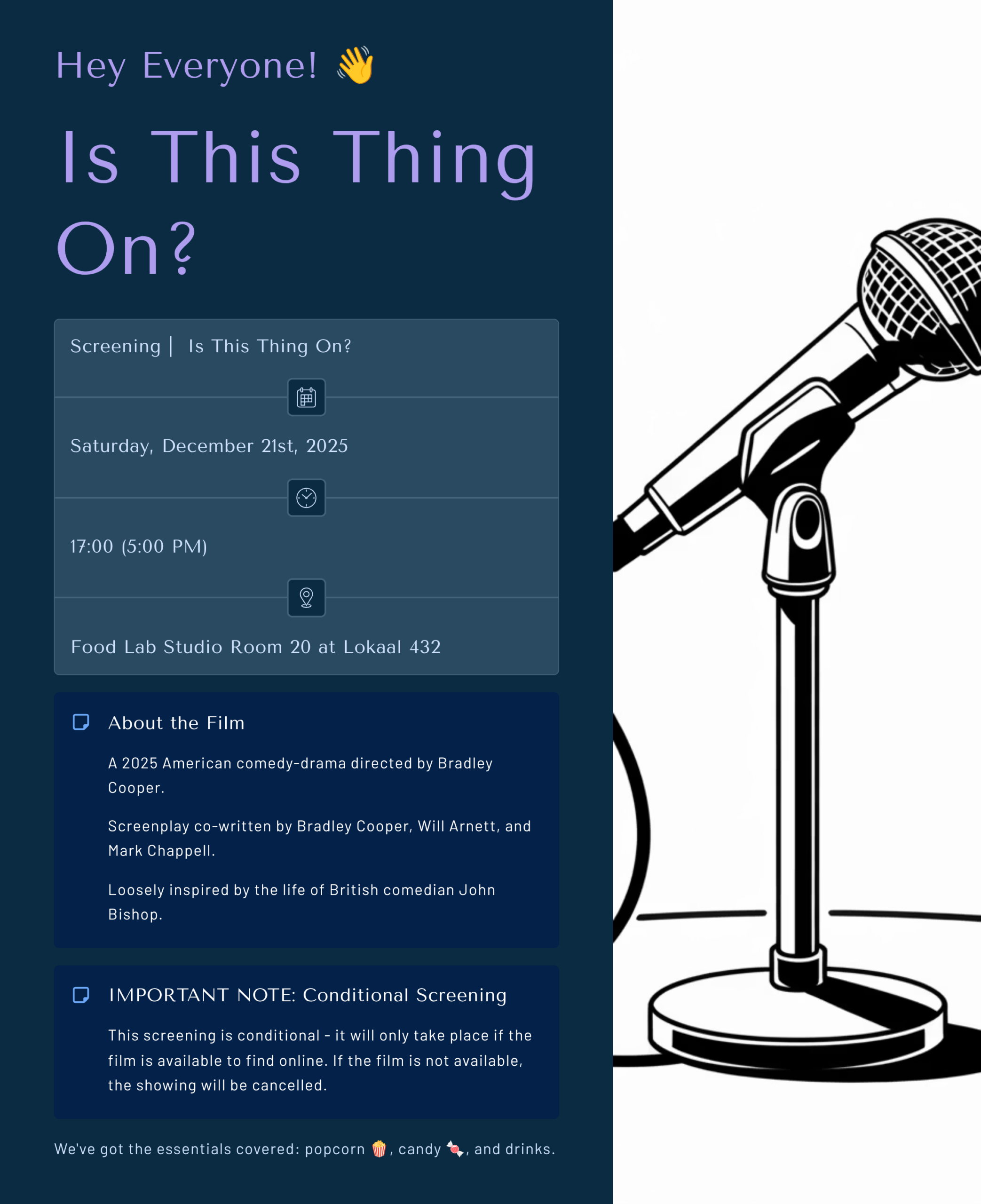 Camp Cinema | Is This Thing On?